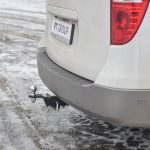 Фаркоп Hyundai H-1 с 2007 - / STAREX c 2007 -  съемный квадрат — изображение 8
