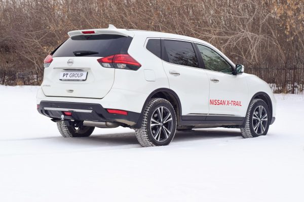 Фаркоп NISSAN X-Trail с 2014 - съемный квадрат — изображение 11