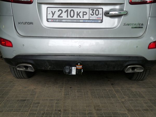 ТСУ HYUNDAI SANTA FE NEW  (2006-08.2012) — изображение 3