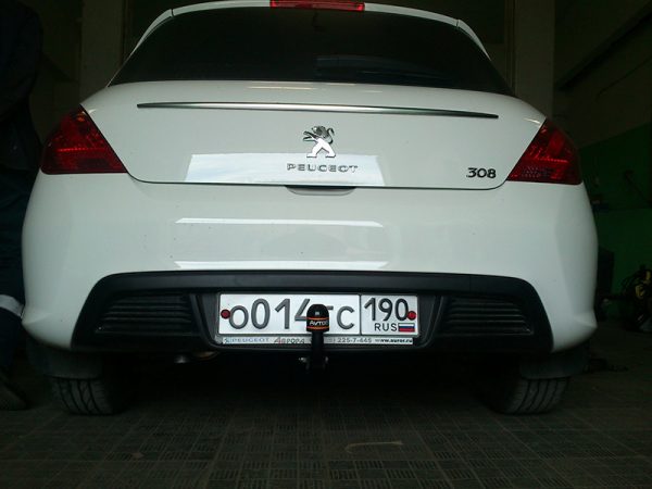 ТСУ PEUGEOT 308 (2007) — изображение 3