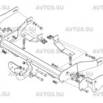 ТСУ CHEVROLET CAPTIVA  (C100) (2006-2013) — изображение 2