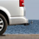 Фаркоп Volkswagen Transporter c 2003- / Multivan c 2003- / Caravelle c 2003 - съемный квадрат — изображение 3