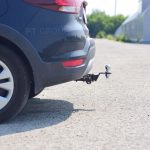 Фаркоп KIA Rio X-Line с 2017 - съемный квадрат — изображение 5