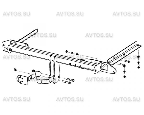 ТСУ OPEL ASTRA J SPORT TOURER (2010) — изображение 2