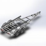 2-х осный автомобильный модульный прицеп ДОН N5521/14 (усиленный) — изображение 3