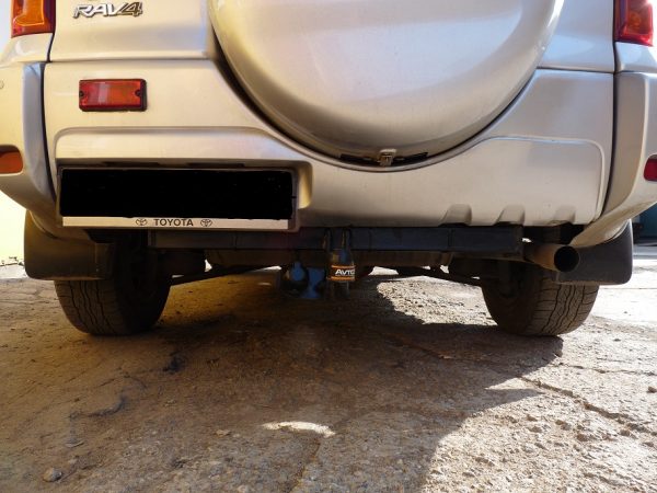 ТСУ TOYOTA RAV-4 з/к на двери (2009-2012) — изображение 3