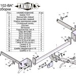 ТСУ для FORD FOCUS 2  3 (DB3) / (DYB) (седан)  2004 - 2011 / 2010 - …  (С БЫСТРОСЪЕМНЫМ ШАРОМ)