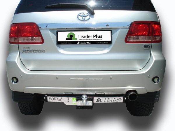 ТСУ для TOYOTA FORTUNER 2005-2016  (C НЕРЖ. ПЛАСТИНОЙ) — изображение 2